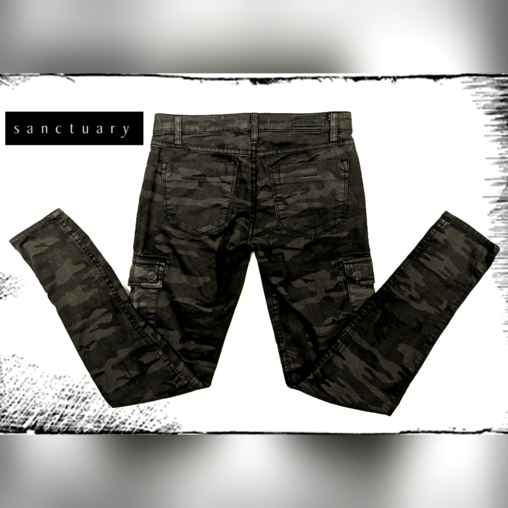 Sanctuary Camo Civilian Cargo Pants 🖤